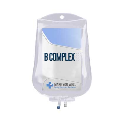 IV Drip Therapy(B-Complex IV Bag) in Colleyville, TX | Make You Well Family Practice & Aesthetics