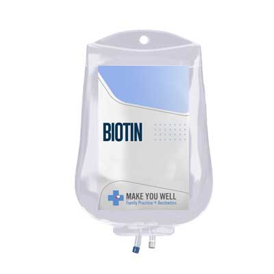 IV Drip Therapy(Biotin IV Bag) in Colleyville, TX | Make You Well Family Practice & Aesthetics