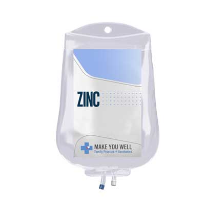 IV Drip Therapy(Zinc IV Bag) in Colleyville, TX | Make You Well Family Practice & Aesthetics